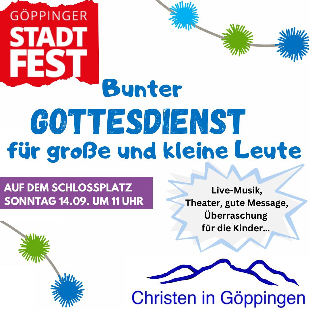 Stadtfest2025 Gottesdienst