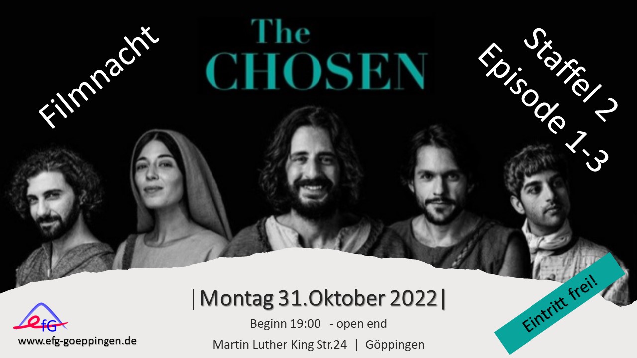 TheChosen Filmnacht 2022 10 31